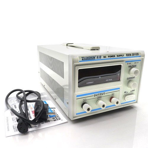 现货原装兆信RXN/KXN-3010D数显直流稳压电源30V 10A - 图1