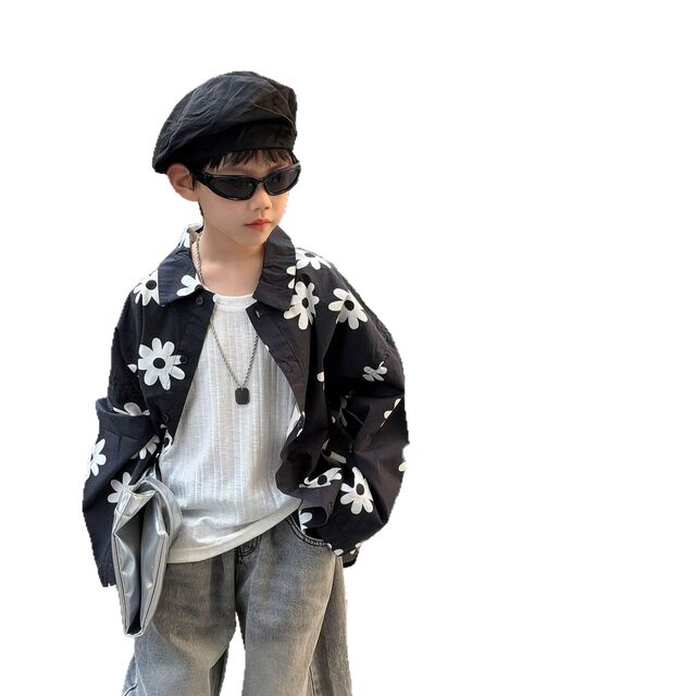 ແນວໂນ້ມ cardigan ຂອງເດັກຊາຍລະດູໃບໄມ້ປົ່ງໃຫມ່ປີ 2026 ຂອງ Xiaojia