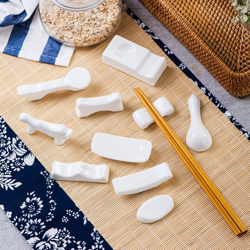 Tangshan Pure White Ceramic Bone Фарфоровые палочки для оправдания Family Hotel Sweeware Установка стойка для регулировки