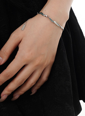 南风歌原创设计《冰川》手链S925银新中式小众气质甜酷辣妹女礼物