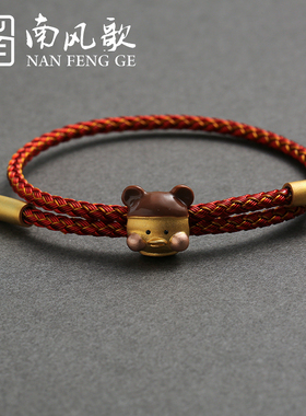 原创设计风纯银礼物情侣手链