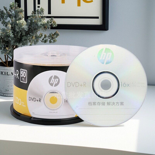 HP惠普DVD-R光盘16X4.7GB电脑刻录盘dvd电脑空白刻录光碟50片桶装 - 图2