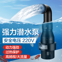 Large Flow Brocade Carp Pool Circulating Pump Landscape Pool Pumping Water Pump AK Large Submersible Pump 50W75W100W 150W