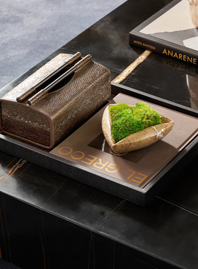 客厅摆件轻奢复古高级感民宿会所