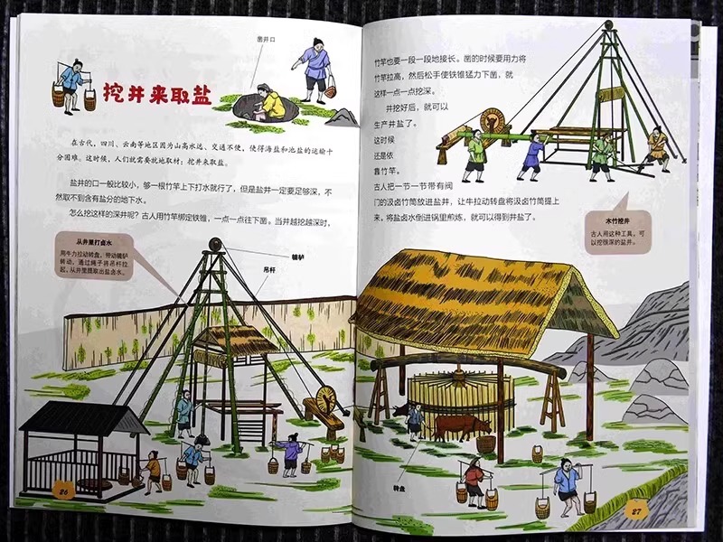 孩子看得懂的天工开物全套4册4-9-12岁小学生科普阅读书籍绘本图画书儿童版中国古代科技百科全书一二四五六年级小学生课外书正版 - 图0