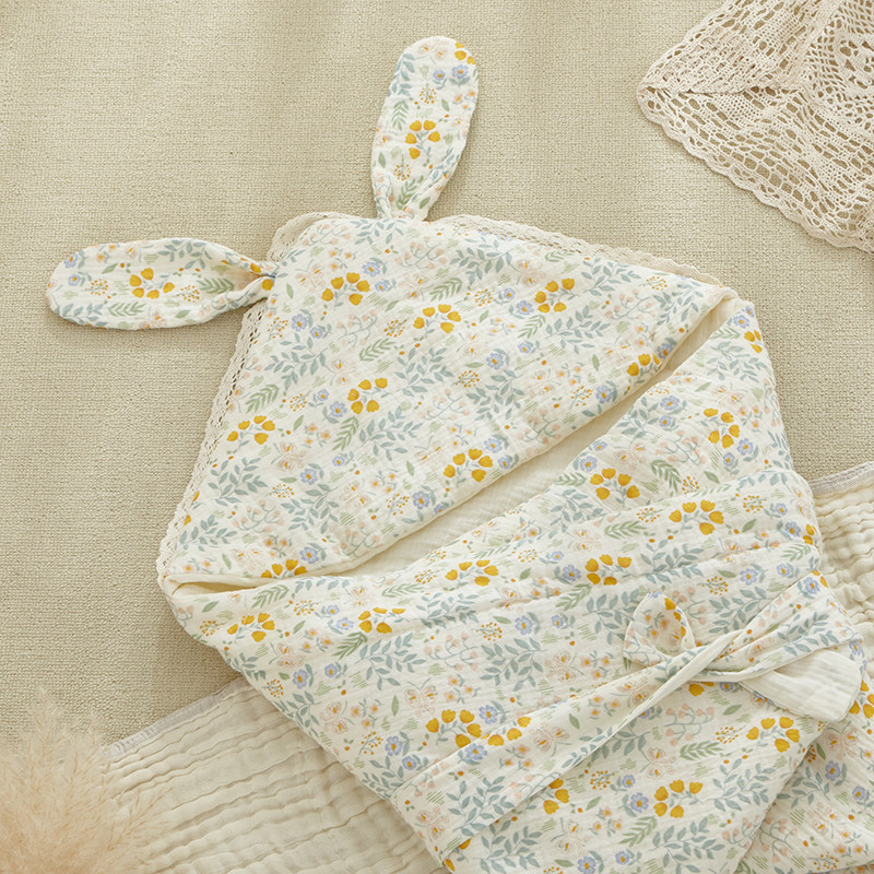 婴儿包被a类纱布初生宝宝加棉可爱纯棉新生儿防惊襁褓春秋冬待产,淘宝优惠券,粉丝福利购,淘宝优惠卷