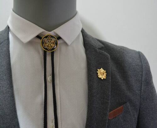 星曌复古宴会聚会酒席酒宴婚庆婚礼领针礼服胸针西服胸章正装徽章 - 图0