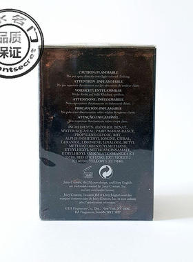 现货包邮JUICY COUTURE橘滋Dirty English脏话男士淡香水EDT100ml