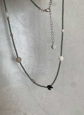 Atelier Koa日本超重工手工玉石串珠项链