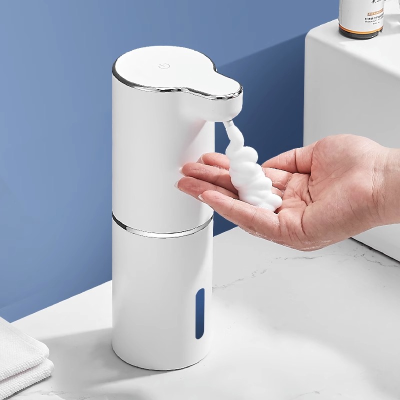智能自动洗手液机家用皂液器电动泡沫洗手机洗洁精感应器清洁神器 - 图0