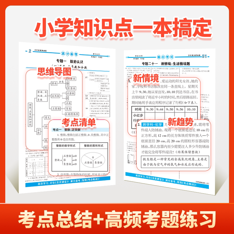 2025版新全优小升初满分备考少年素质教育报语文数学英语人教版六年级下册小学升初中总复习真题卷子重点中学名校同步训练冲刺100