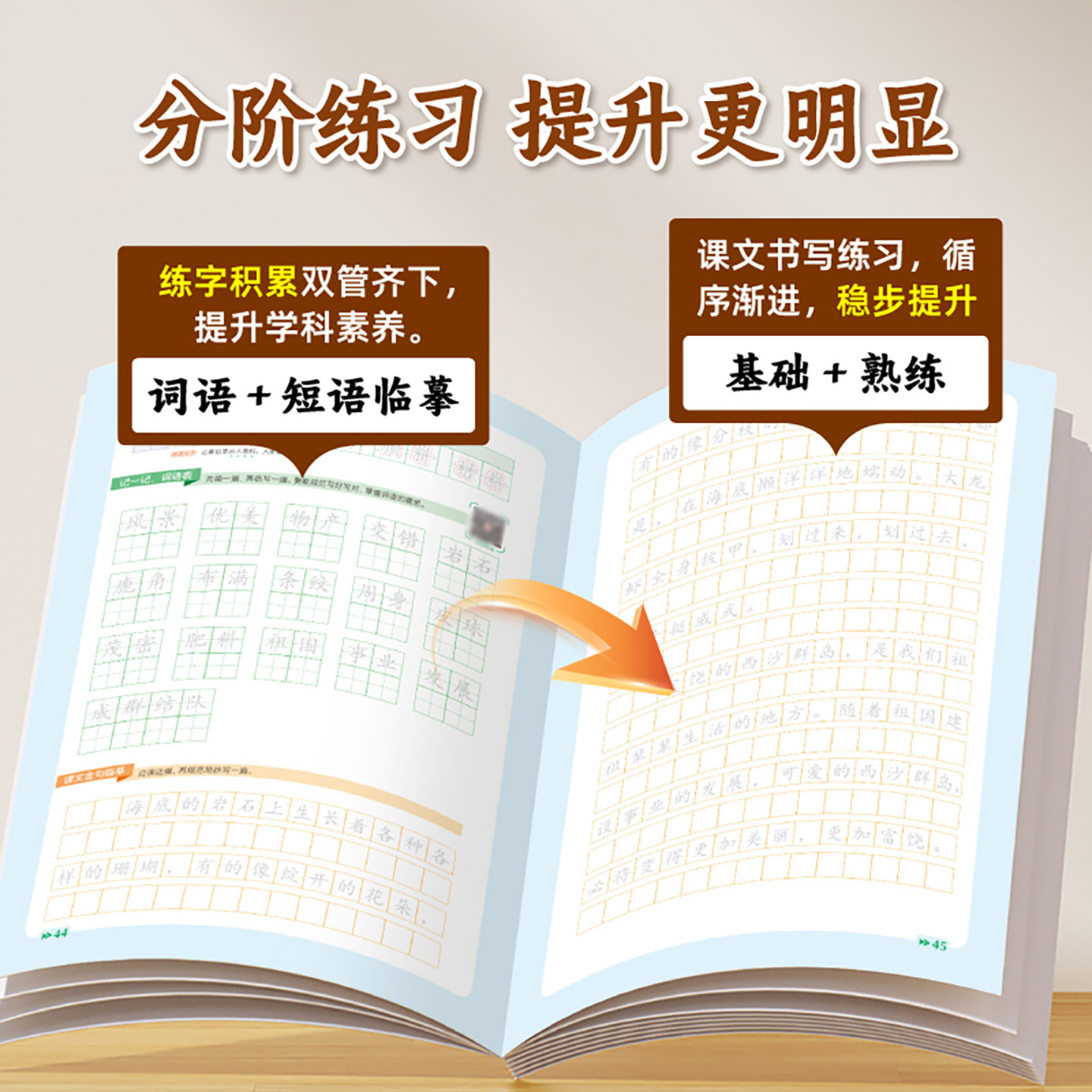 2026秋荣恒写好中国字小学语文暑假同步练字帖一二三四五六年级上册下册人教版写字课临摹正楷书笔画笔顺课课练习控笔训练儿童硬笔