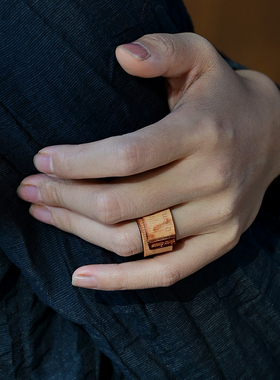 高级感戒指SOUE/溯也原创设计