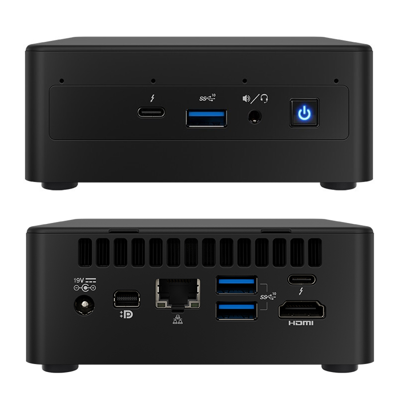 Intel/英特尔 NUC11PAHi7 11代猎豹峡谷 酷睿i7-1165G7 迷你NUC电脑游戏主机工作站电脑多屏4K商用炒股 - 图0