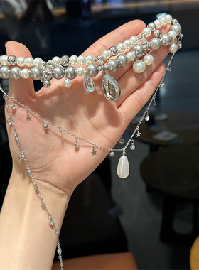 重工多层choker时尚新潮个性小众