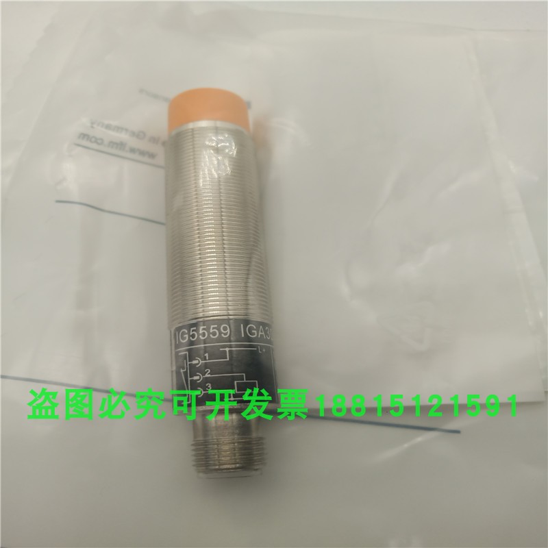 接近开关IG5559四针插头式PNP常闭IGA3008-APKG/US-104传感器全新 - 图0