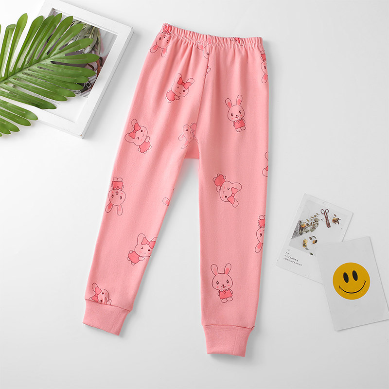 儿童纯棉秋裤宝宝春秋薄款线裤男童单条棉毛裤女童小孩全棉保暖裤,淘宝优惠券,粉丝福利购,淘宝优惠卷