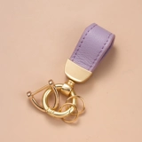 Брелок из овчины, подвеска, украшение на сумку, простой и элегантный дизайн