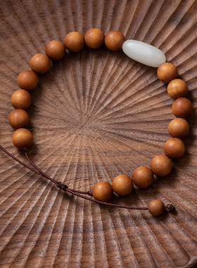 创意复古檀木手链简约古风手串