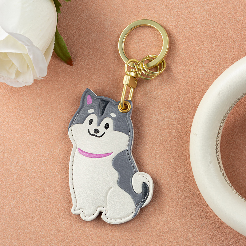 卡通动物门禁卡套钥匙扣挂件小区电梯门禁ICID可感应公交卡保护套 - 图0