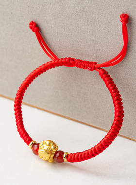 十二生肖手链本命年男女情侣手镯