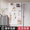 Balcony perforated board sewer pipe covering flower stand without drilling