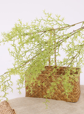 仿真珊瑚叶绿植森系婚礼酒店装饰假花摆件婚庆家居装饰