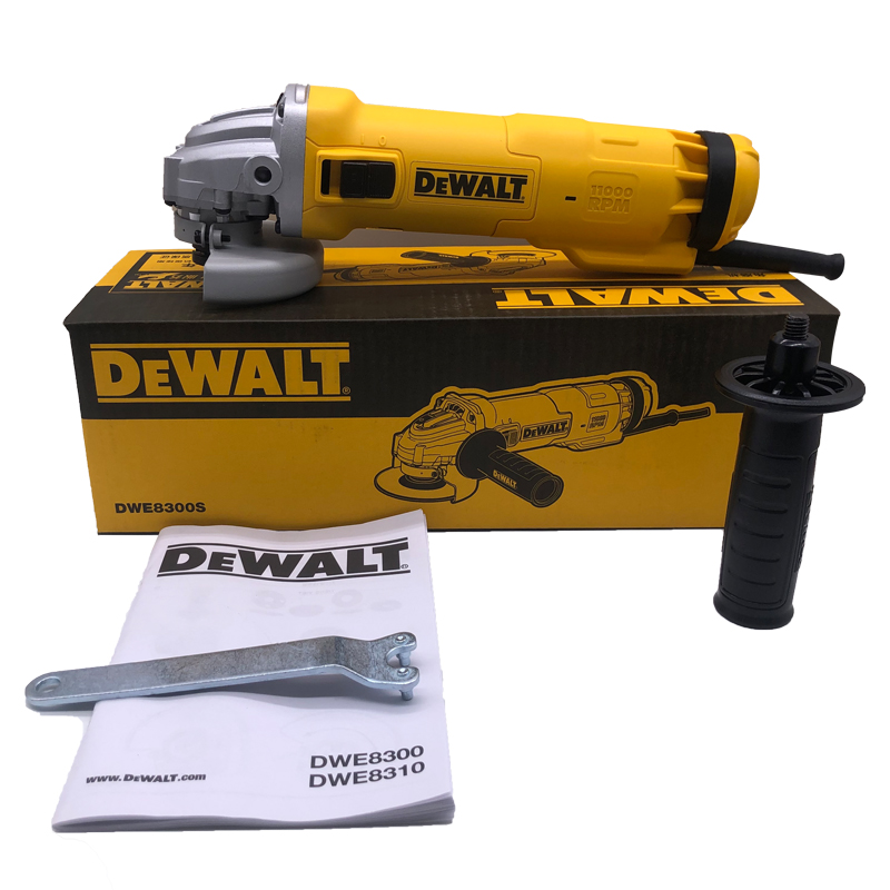 正品得伟(DEWALT)1010W雷神系列工业重型角磨机DWE8300S/DWE8310S - 图3