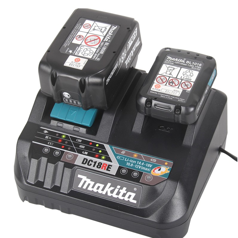 正品牧田Makita电池充电器12V 18V 40V锂电大容量电动工具 - 图3