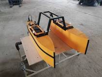 Catamaran unmanned ship unmanned m probe ship This ship does not contain test equipment