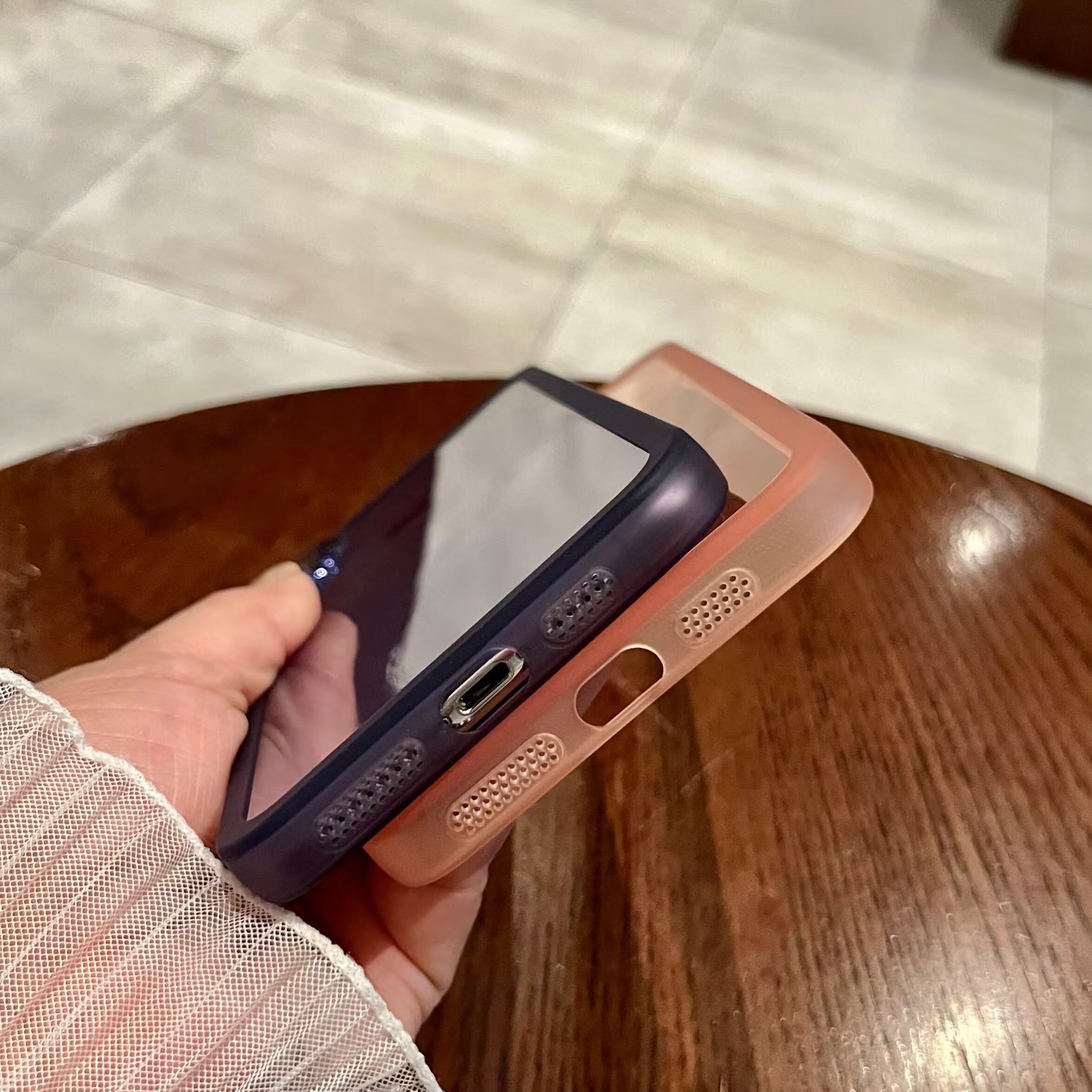 不发黄高级感大气带镜头膜适用iPhonex/XS手机壳苹果XSMAX硅胶XR墨水黑灰色透明软壳全包防摔男女款保护套潮 - 图3