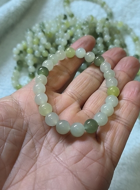 和田玉卡8多宝手串，送女友朋友礼物生日礼物，可批发