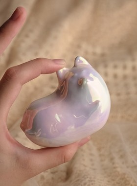 炸窑社屁屁手作柯基周边陶瓷礼物