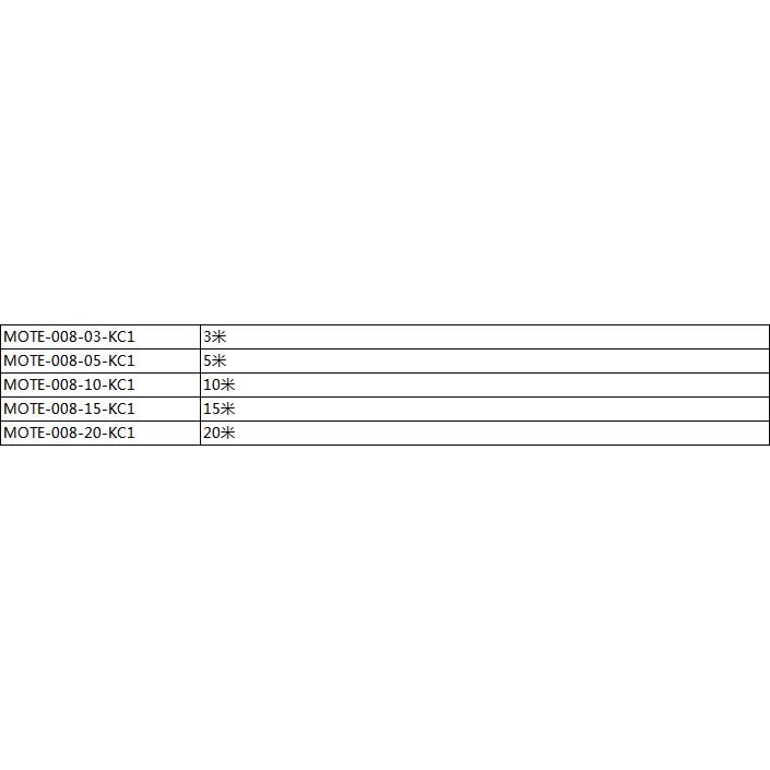 议价Kinco步科 MOTE-008-03-KC1 电机动力线 3米 5米 10米 15米 2 - 图0