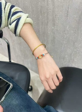 泰国龙婆帕鲁五条经文护运手绳护身福佛牌正品水晶珠手链