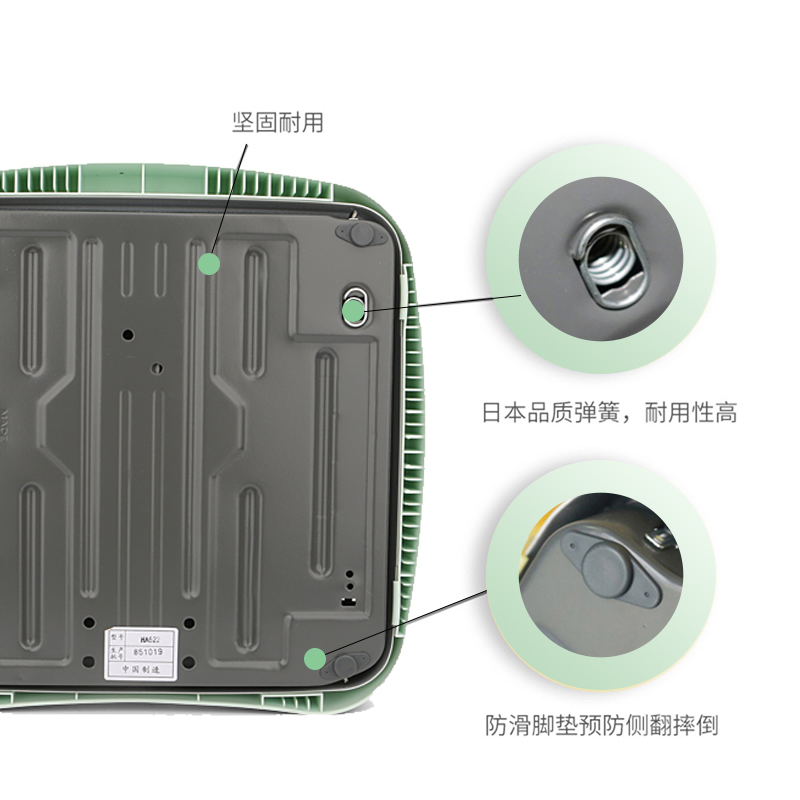 日本百利达TANITA机械称家用小型精准减肥人体重秤称重器620HA622 - 图2