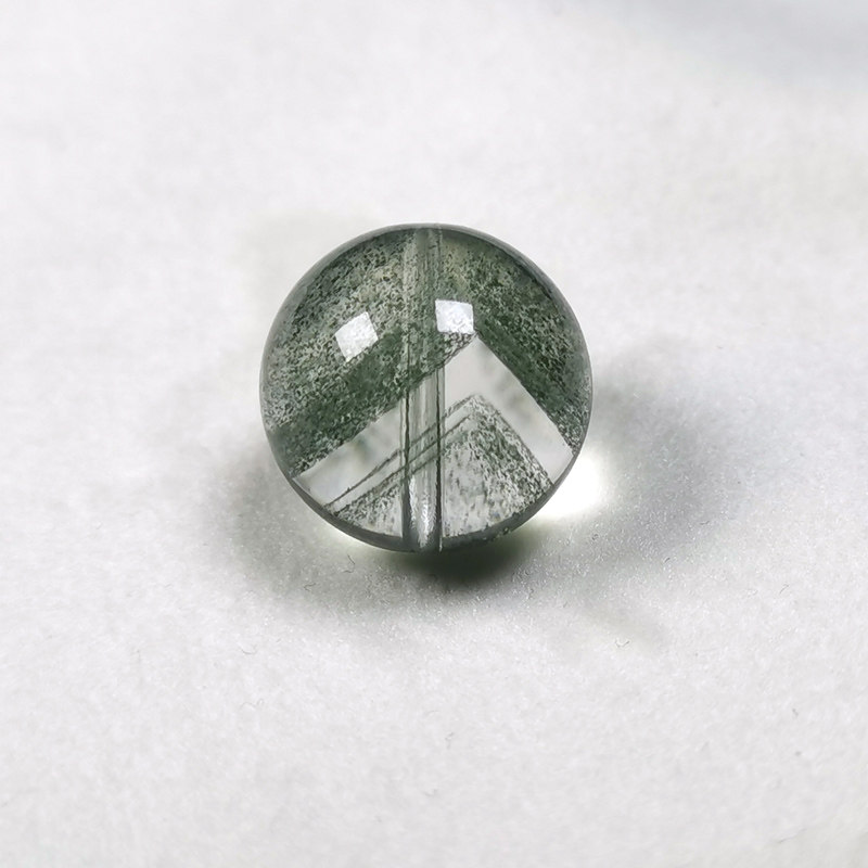 天然水晶 绿幽灵千层聚宝盆散珠单珠一对一实拍手链配件多宝手串,淘宝优惠券,粉丝福利购,淘宝优惠卷