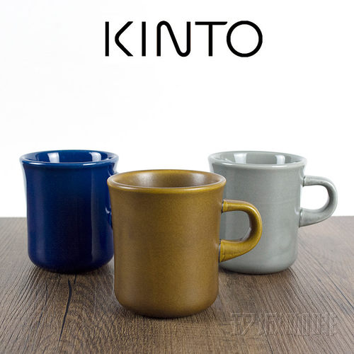 日本原装进口 Kinto陶瓷马克杯 简约纯色咖啡杯水杯子 250ml 包邮 - 图2