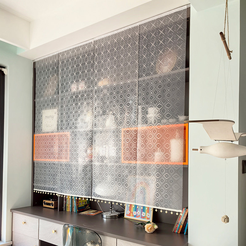 厨房隔离油烟帘防水遮挡布鞋架防尘帘不透明厕所门帘客厅门帘隔断,淘宝优惠券,粉丝福利购,淘宝优惠卷