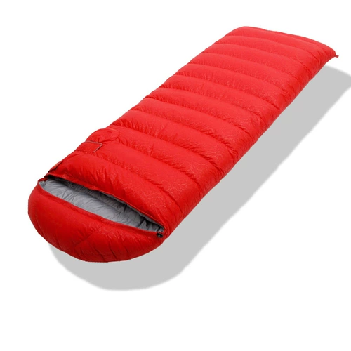 Дорожный сверхлегкий утепленный удерживающий тепло спальный мешок для взрослых с пухом для двоих для кемпинга