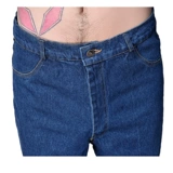 Мужские хлопковые джинсовые демисезонные износостойкие штаны для работы, большой размер