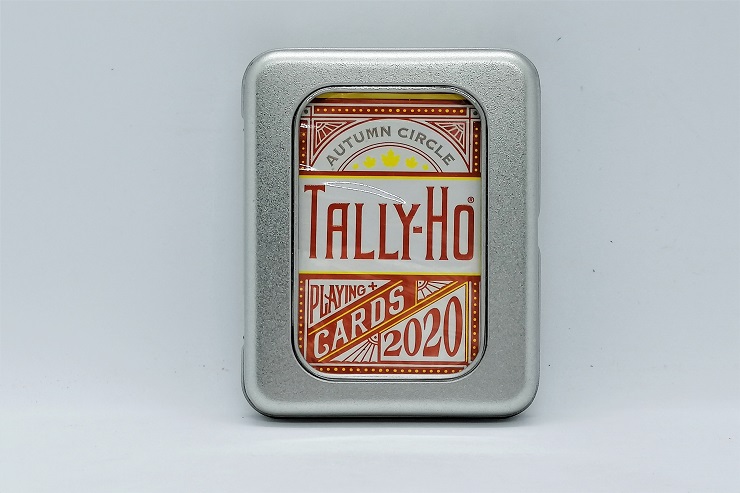 美國原裝進口 Tally-ho TH2020 秋季圓背 花切收藏 限量撲克牌 - 图2