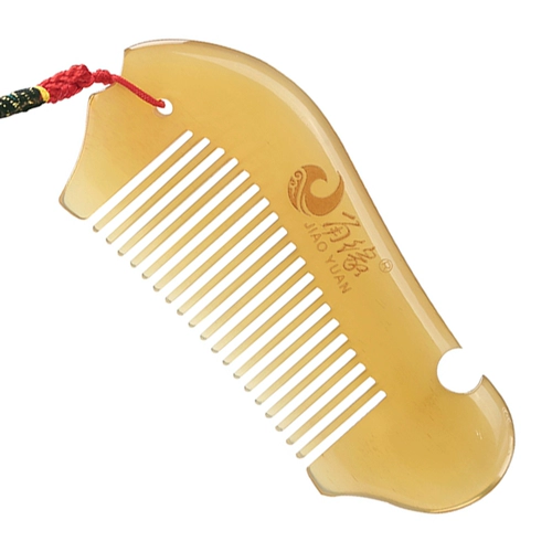 角缘 Маленькая натуральная портативная сумка, креативная расческа