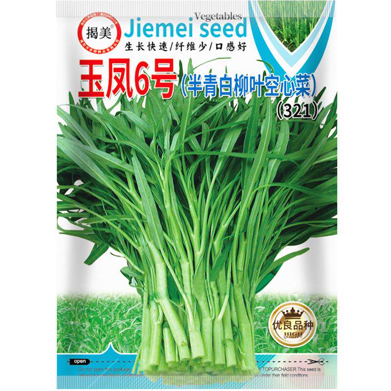 揭美玉凤6号柳叶半青白空心菜种子 通心菜雍菜籽阳台田园蔬菜种子,淘宝优惠券,粉丝福利购,淘宝优惠卷