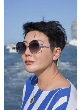 2024新款时尚欧美走秀款女款时尚墨镜太阳眼镜002