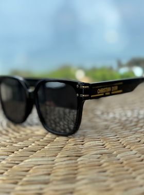 新款时尚印花字母百搭款女士太阳墨镜眼镜4475