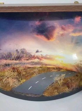 手工泡沫手办地台客厅玄关可挂壁