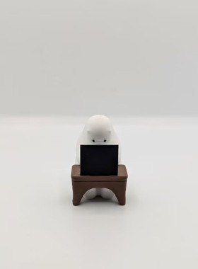 CoderBear迷你电脑熊雕像办公室