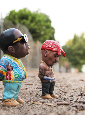 纹身师手办雕塑装饰品摆件