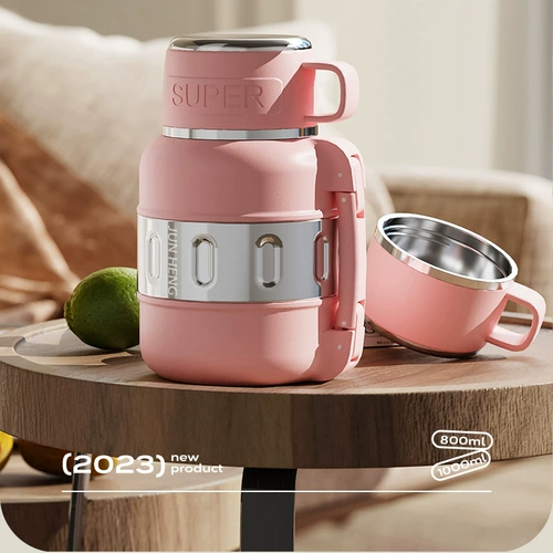 Термос, маленький модный чайник из нержавеющей стали для путешествий, объем 316